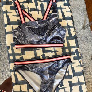 NEVER WORN: MONSOON Two Piece Swimsuit - Age 11-12